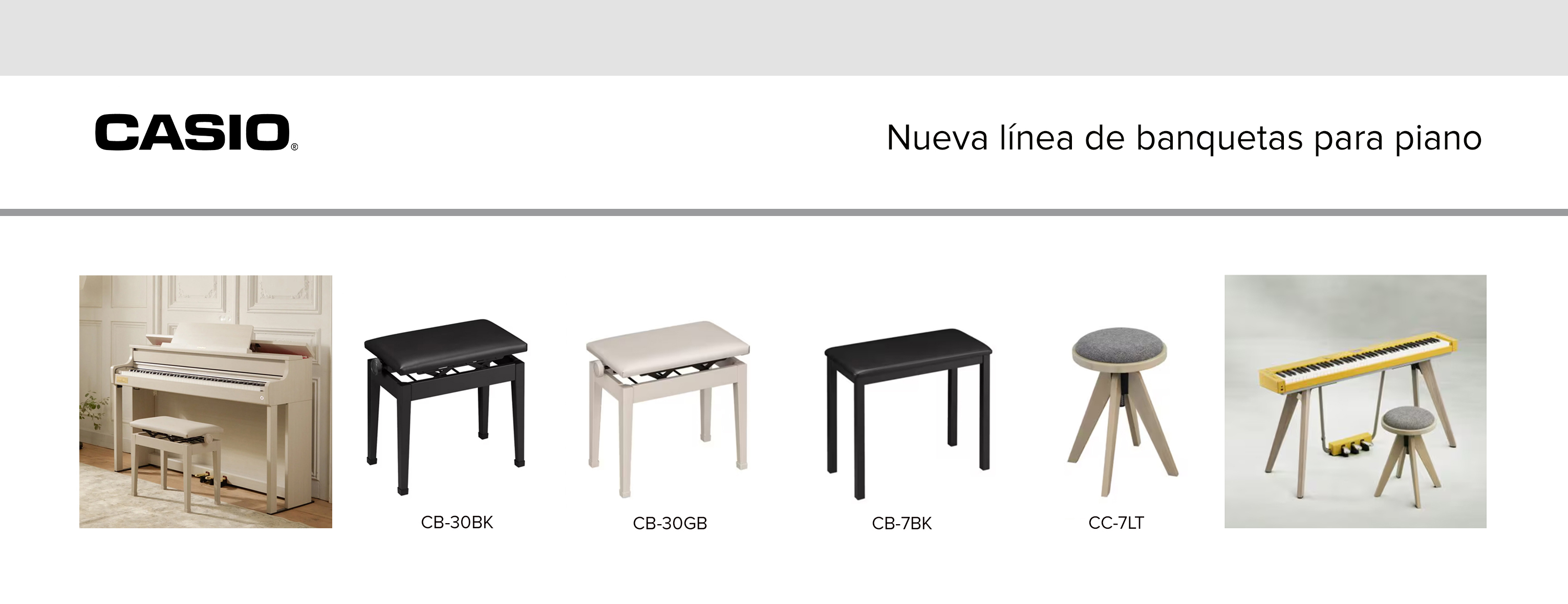 Casio Banquetas